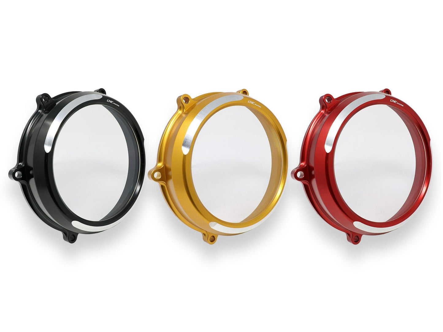 CA210S - CNC RACING Ducati Panigale V4 (2018+) Oil Bath Clear Clutch Cover (bi-color) – Accessories in the Motodeal Motorcycle Aftermarket Accessories and Parts Online Shop