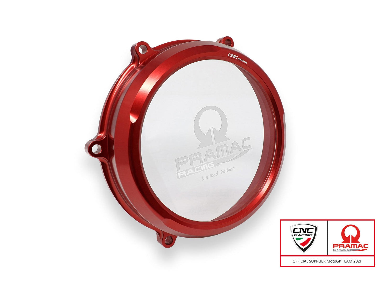 CA210PR - CNC RACING Ducati Streetfighter V4 Clear Clutch Cover + Conversion Kit (Pramac edition) – Accessories in the Motodeal Motorcycle Aftermarket Accessories and Parts Online Shop