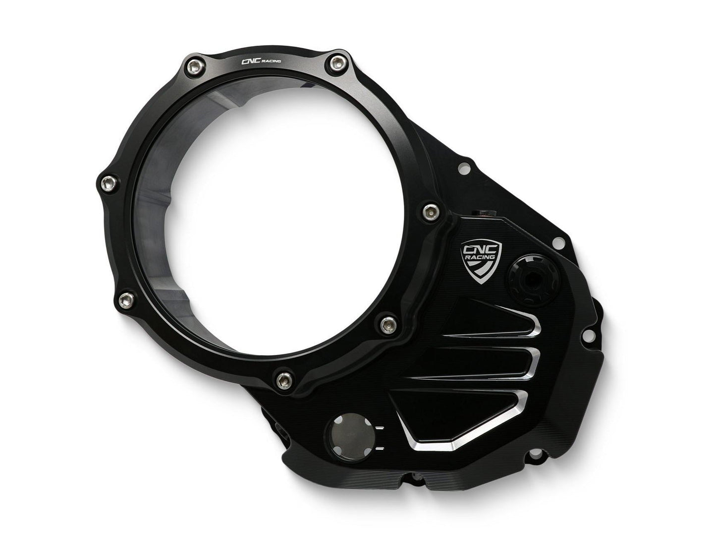 CA504 - CNC RACING Ducati DesertX / Monster / Multistrada Oil Bath Clear Clutch Cover – Accessories in the Motodeal Motorcycle Aftermarket Accessories and Parts Online Shop