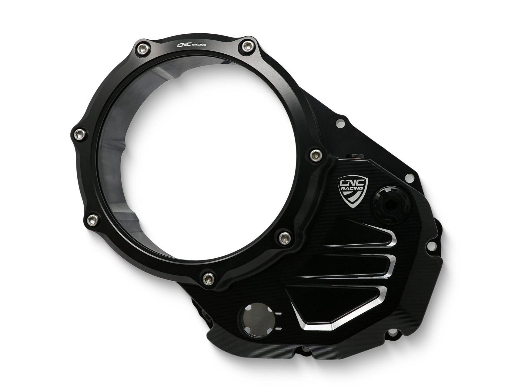CA504 - CNC RACING Ducati DesertX / Monster / Multistrada Oil Bath Clear Clutch Cover – Accessories in the Motodeal Motorcycle Aftermarket Accessories and Parts Online Shop