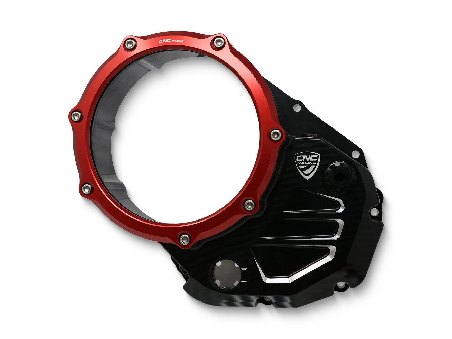 CA503 - CNC RACING Ducati Oil Bath Clear Clutch Cover – Accessories in the Motodeal Motorcycle Aftermarket Accessories and Parts Online Shop