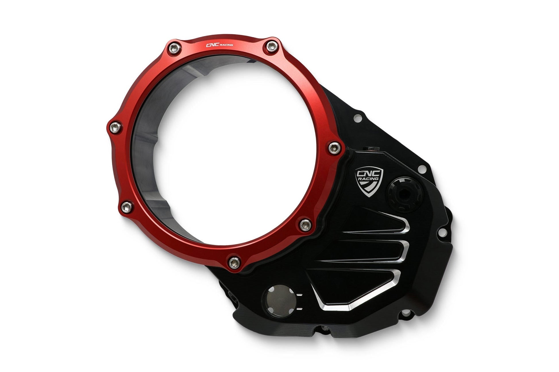 CA504 - CNC RACING Ducati DesertX / Monster / Multistrada Oil Bath Clear Clutch Cover – Accessories in the Motodeal Motorcycle Aftermarket Accessories and Parts Online Shop