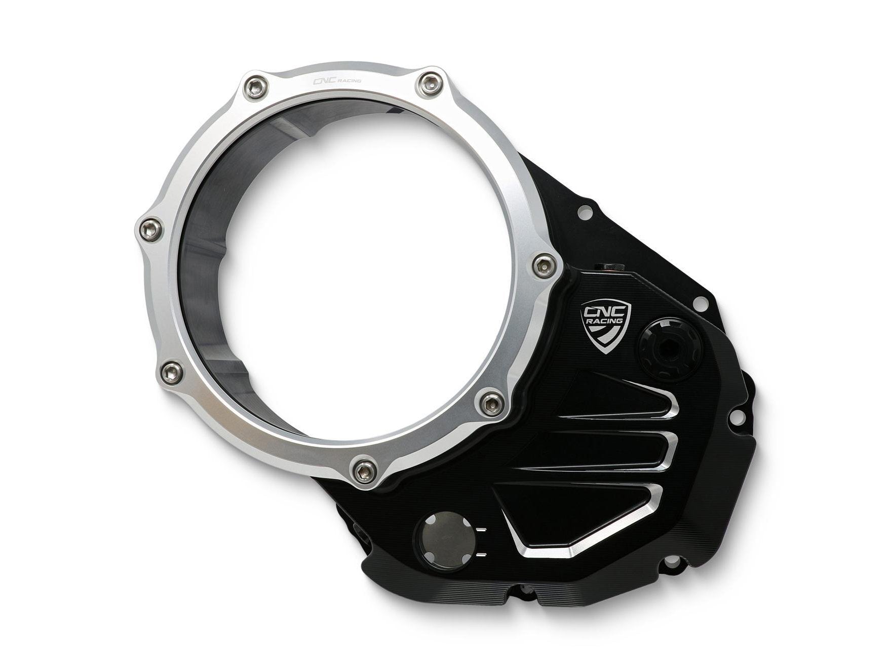 CA502 - CNC RACING Ducati Oil Bath Clear Clutch Cover – Accessories in the Motodeal Motorcycle Aftermarket Accessories and Parts Online Shop