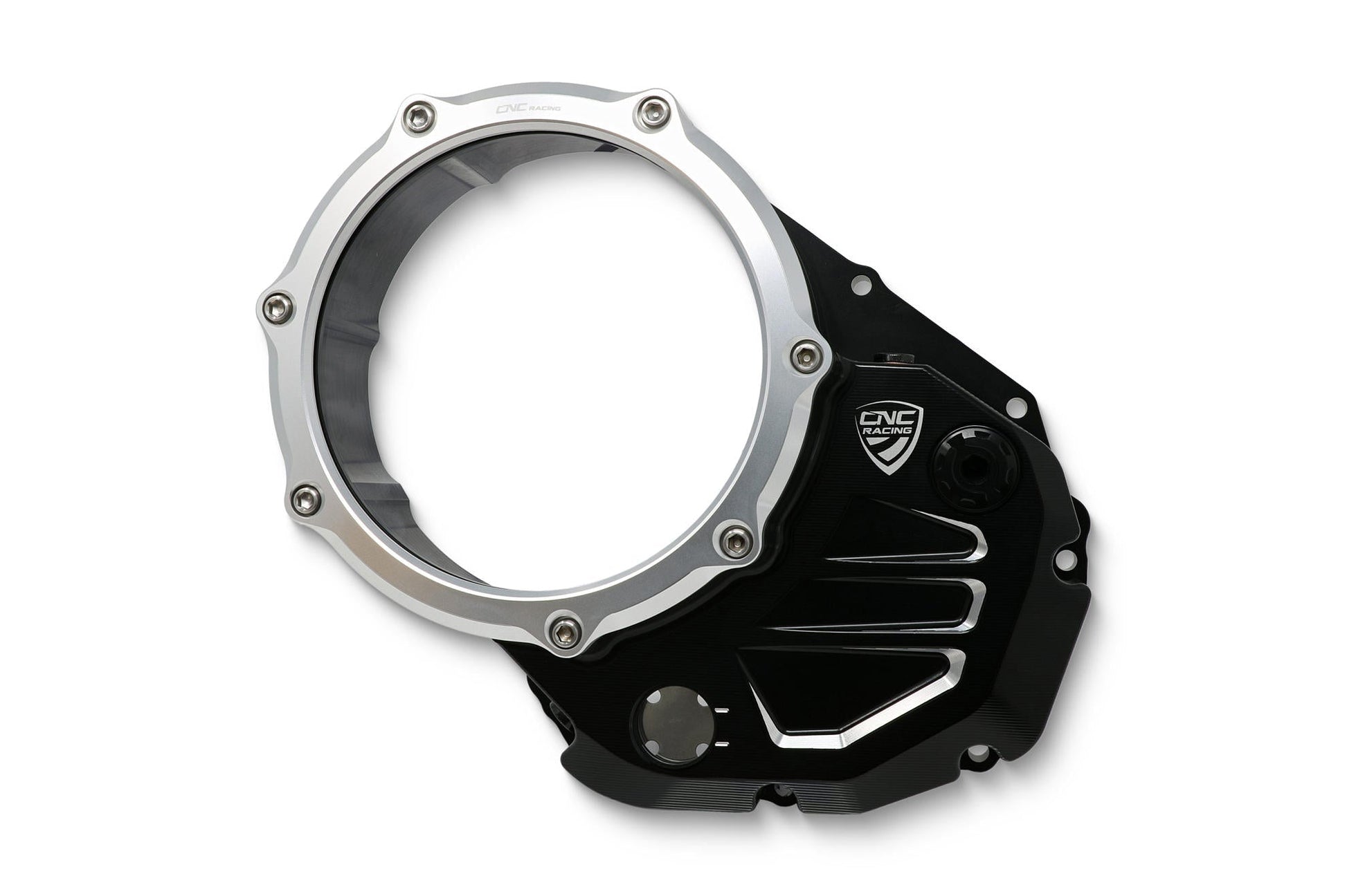 CA504 - CNC RACING Ducati DesertX / Monster / Multistrada Oil Bath Clear Clutch Cover – Accessories in the Motodeal Motorcycle Aftermarket Accessories and Parts Online Shop