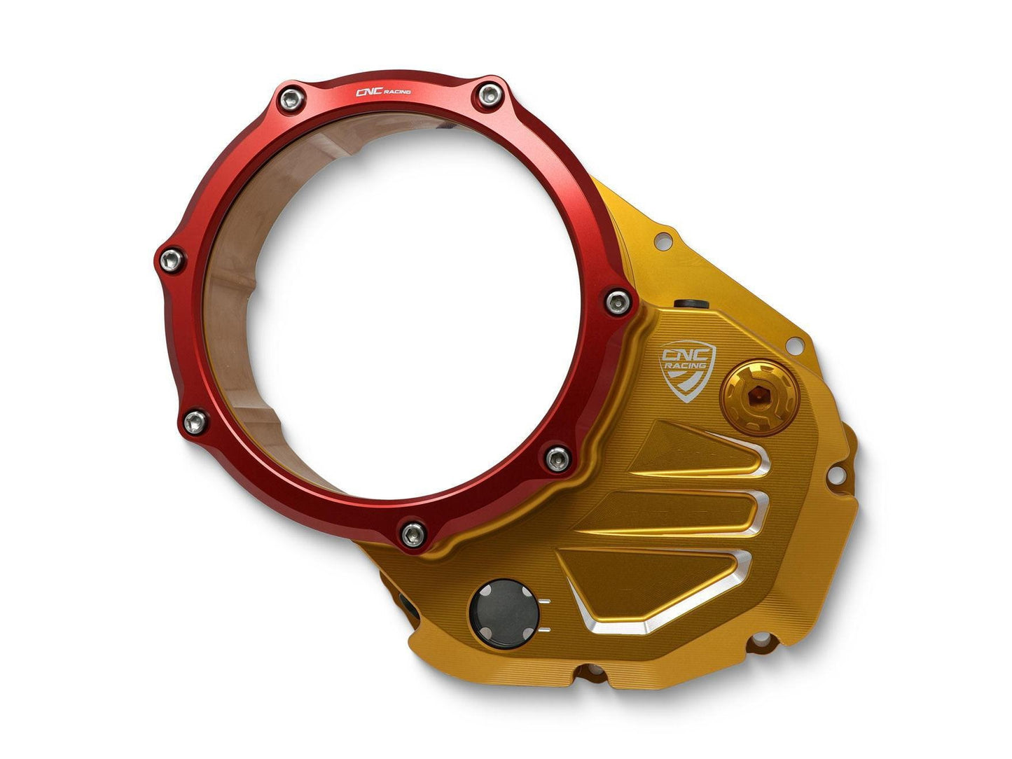 CA502 - CNC RACING Ducati Oil Bath Clear Clutch Cover – Accessories in the Motodeal Motorcycle Aftermarket Accessories and Parts Online Shop