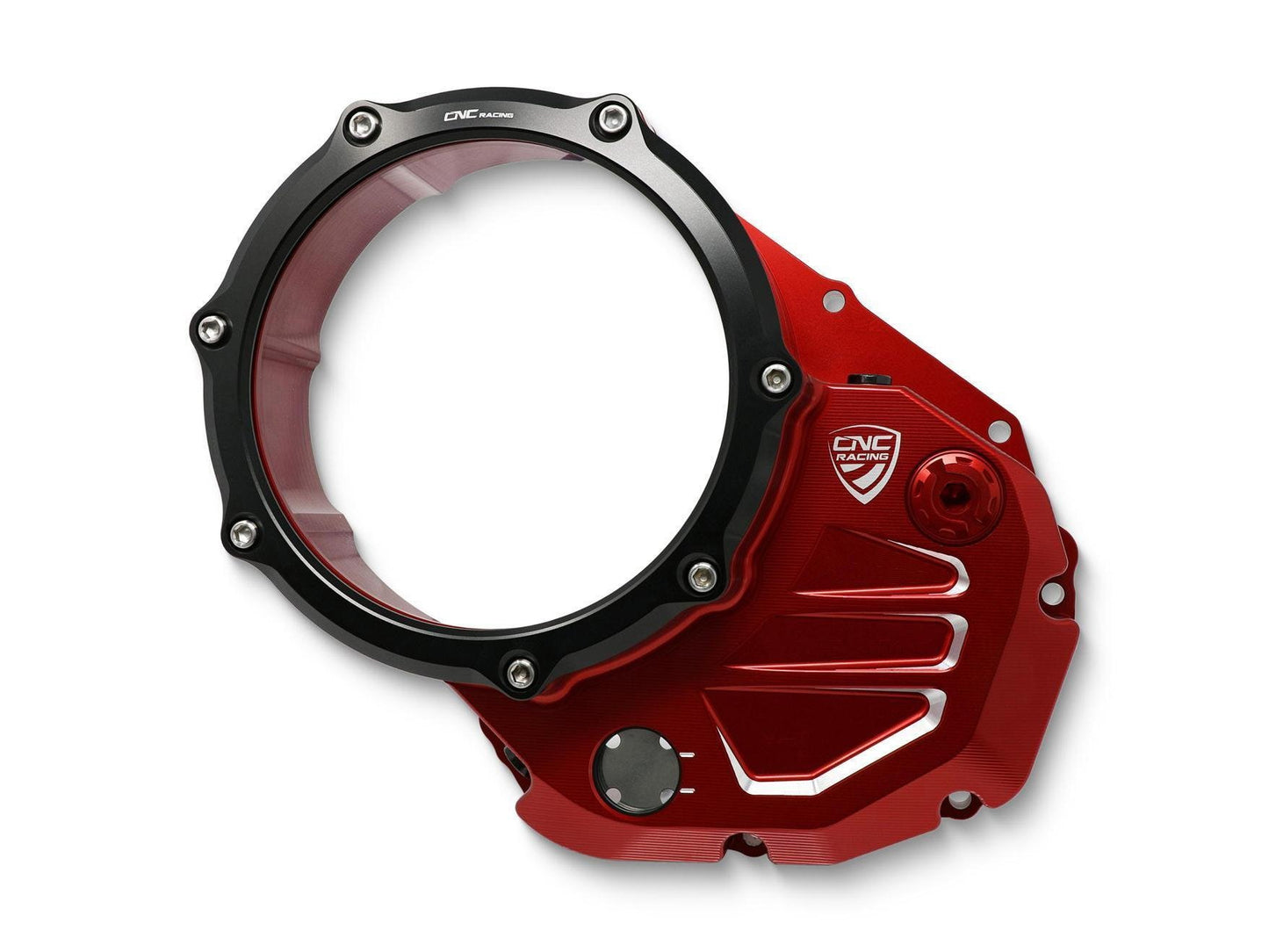 CA502 - CNC RACING Ducati Oil Bath Clear Clutch Cover – Accessories in the Motodeal Motorcycle Aftermarket Accessories and Parts Online Shop