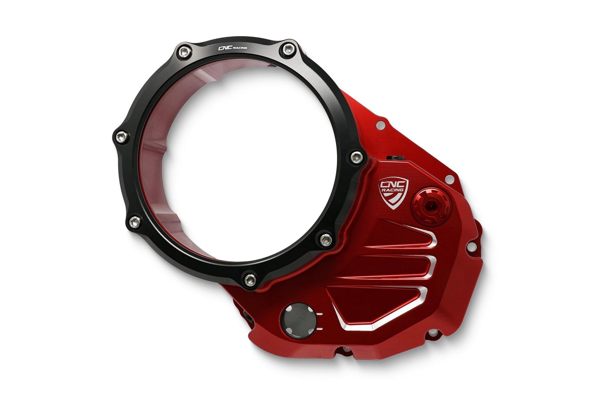 CA504 - CNC RACING Ducati DesertX / Monster / Multistrada Oil Bath Clear Clutch Cover – Accessories in the Motodeal Motorcycle Aftermarket Accessories and Parts Online Shop