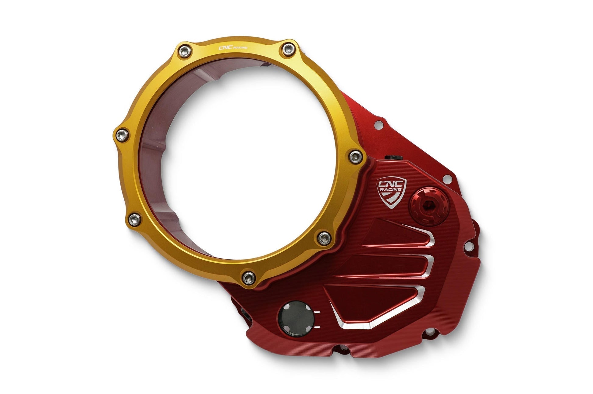 CA504 - CNC RACING Ducati DesertX / Monster / Multistrada Oil Bath Clear Clutch Cover – Accessories in the Motodeal Motorcycle Aftermarket Accessories and Parts Online Shop