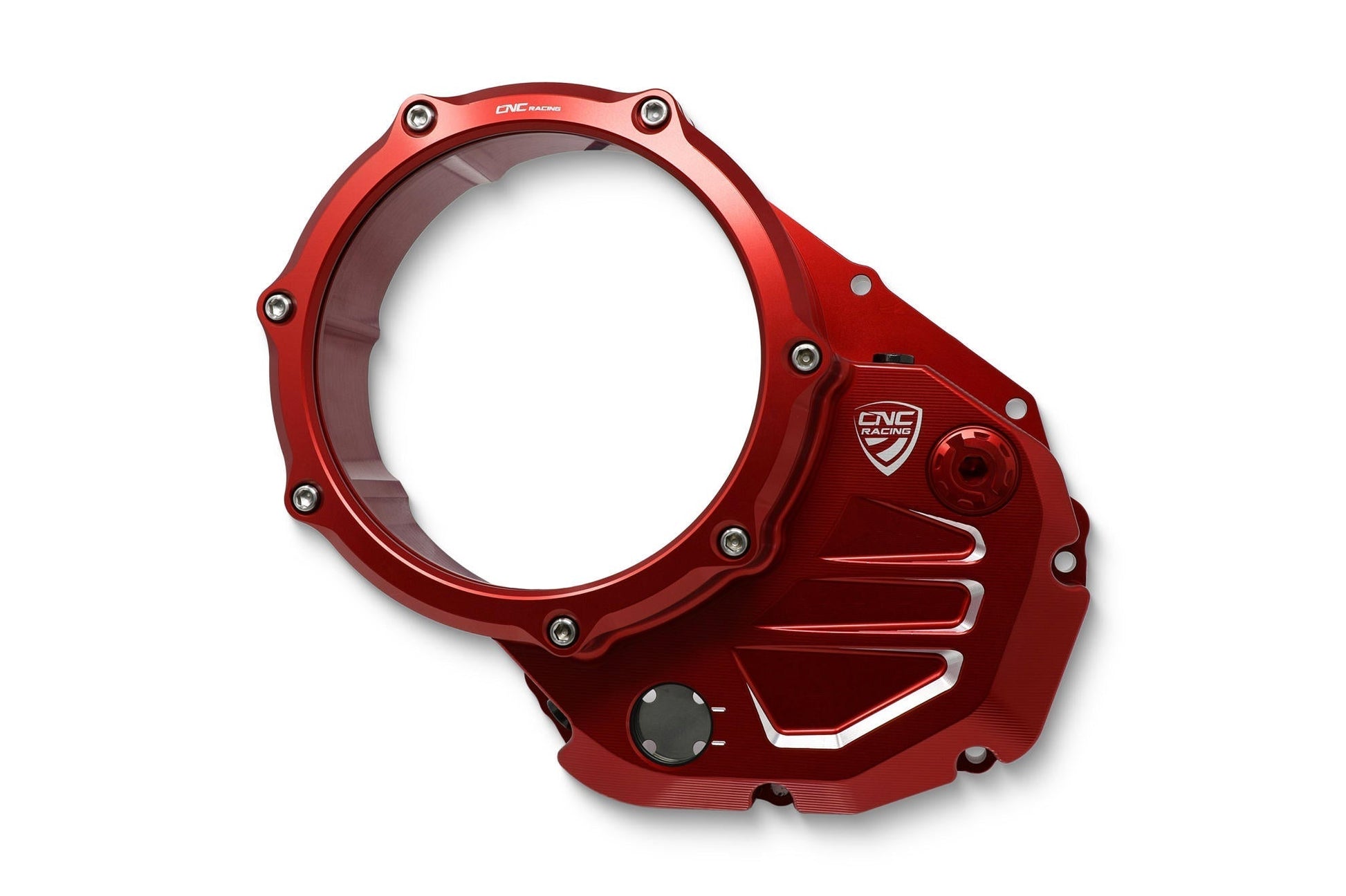 CA504 - CNC RACING Ducati DesertX / Monster / Multistrada Oil Bath Clear Clutch Cover – Accessories in the Motodeal Motorcycle Aftermarket Accessories and Parts Online Shop