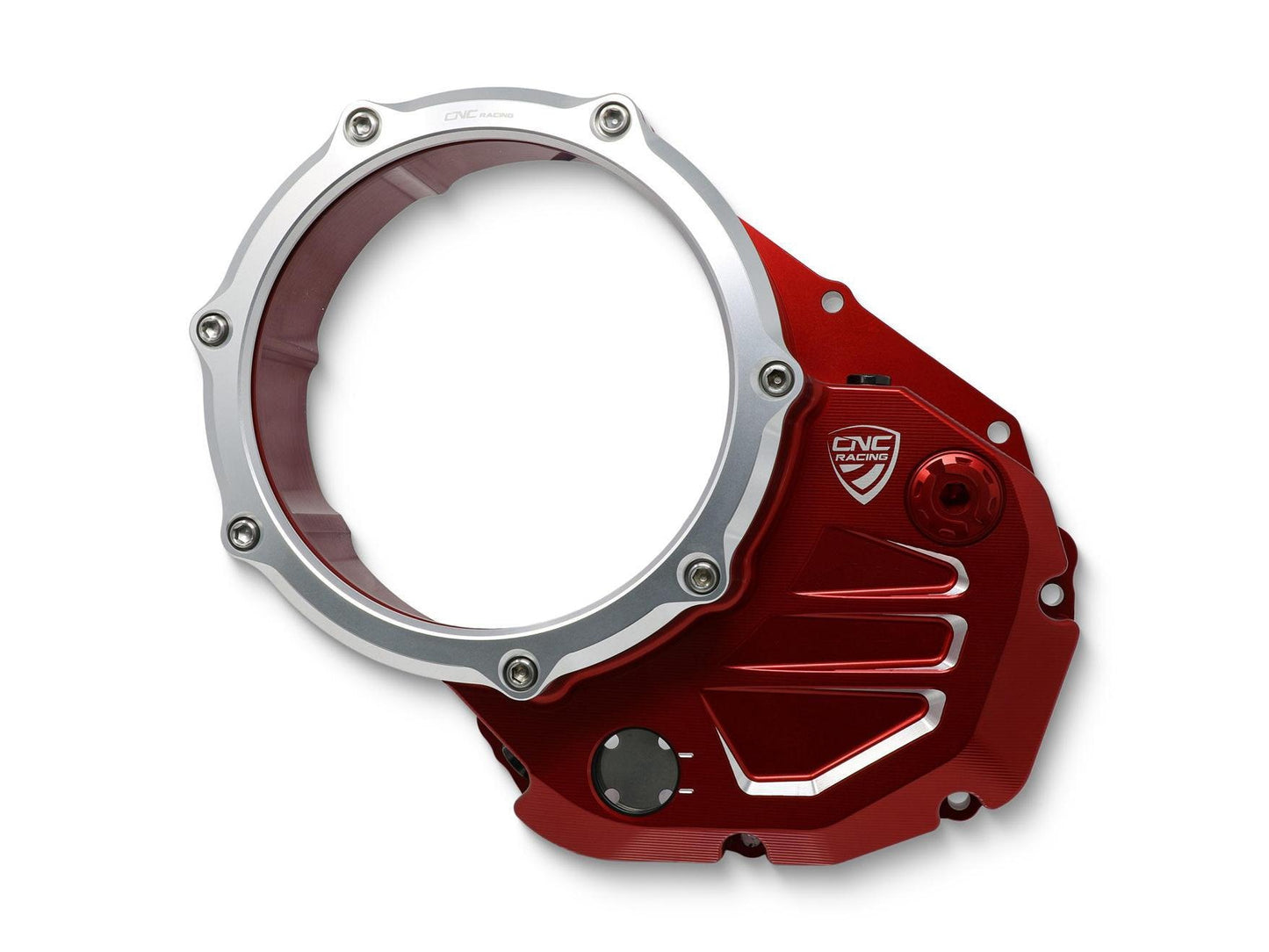 CA502 - CNC RACING Ducati Oil Bath Clear Clutch Cover – Accessories in the Motodeal Motorcycle Aftermarket Accessories and Parts Online Shop