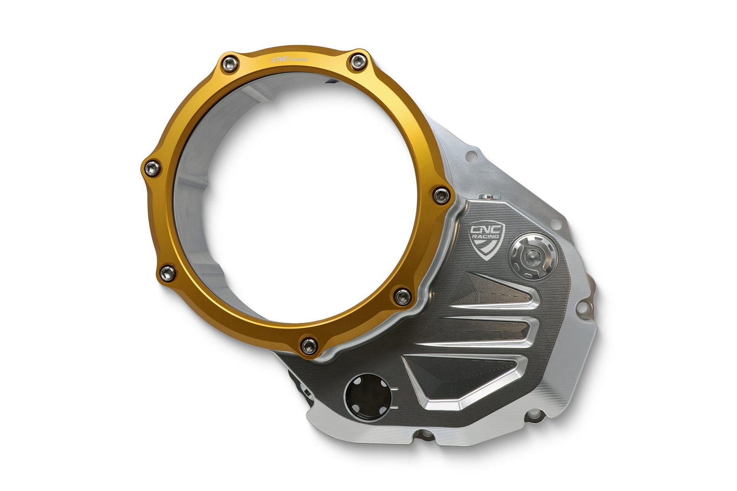 CA504 - CNC RACING Ducati DesertX / Monster / Multistrada Oil Bath Clear Clutch Cover – Accessories in the Motodeal Motorcycle Aftermarket Accessories and Parts Online Shop