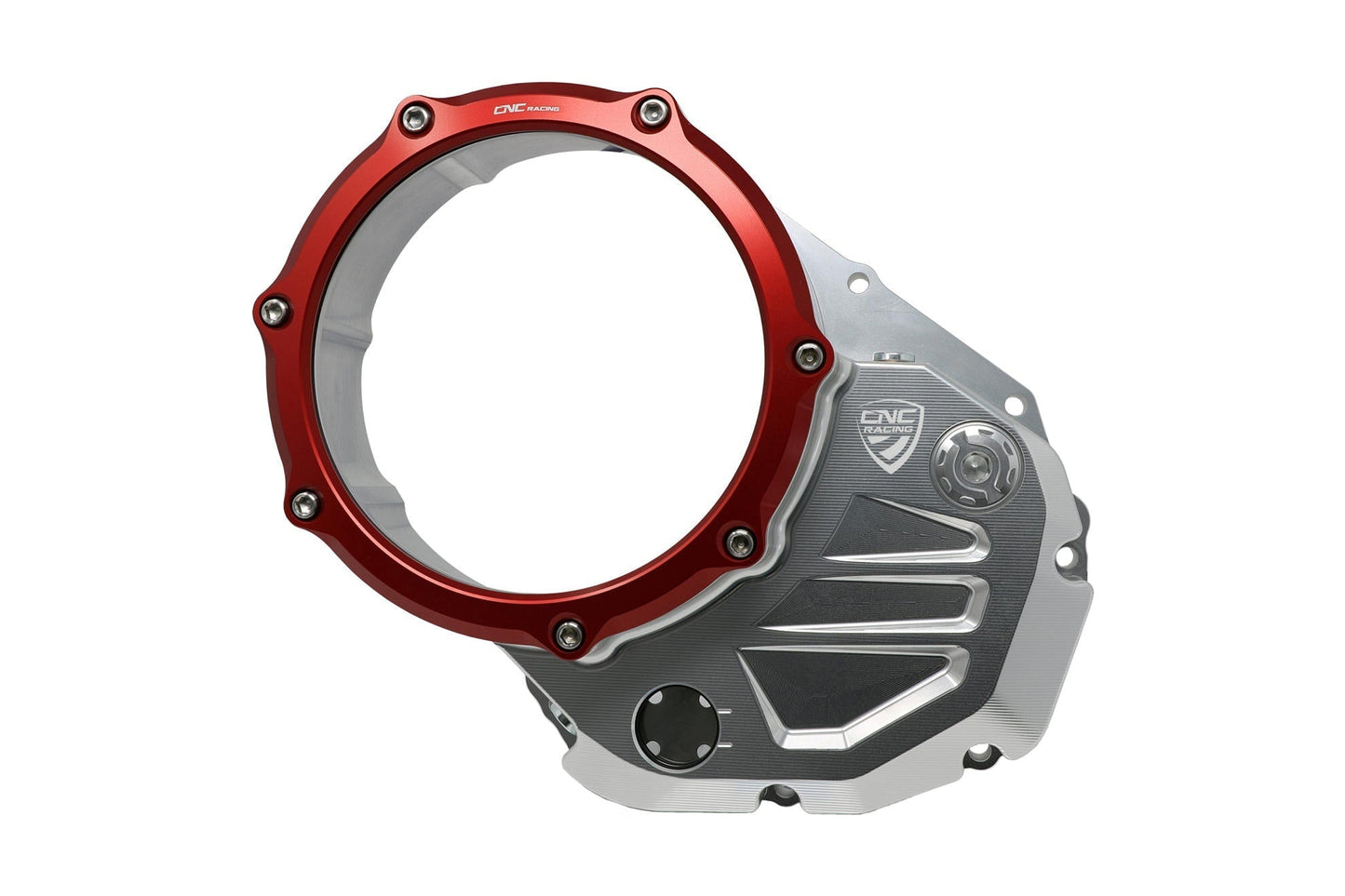 CA504 - CNC RACING Ducati DesertX / Monster / Multistrada Oil Bath Clear Clutch Cover – Accessories in the Motodeal Motorcycle Aftermarket Accessories and Parts Online Shop