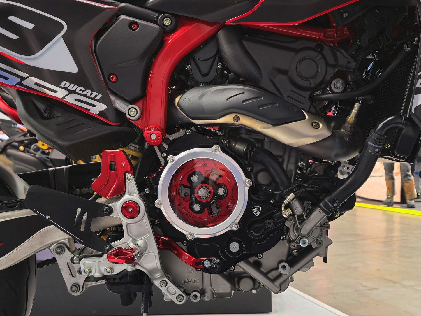 CNC RACING CA510 Ducati Hypermotard 698 Mono (2024+) Oil Bath Clear Clutch Cover – Accessories in the Motodeal Motorcycle Aftermarket Accessories and Parts Online Shop