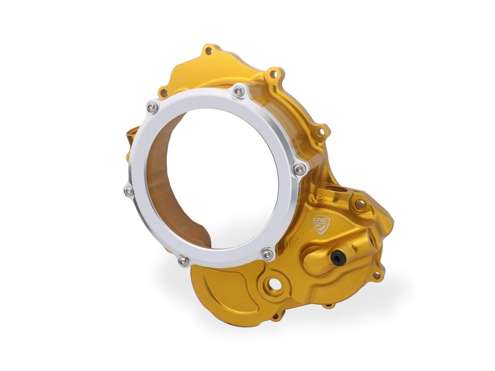 CNC RACING CA510 Ducati Hypermotard 698 Mono (2024+) Oil Bath Clear Clutch Cover (bi-color) – Accessories in the Motodeal Motorcycle Aftermarket Accessories and Parts Online Shop