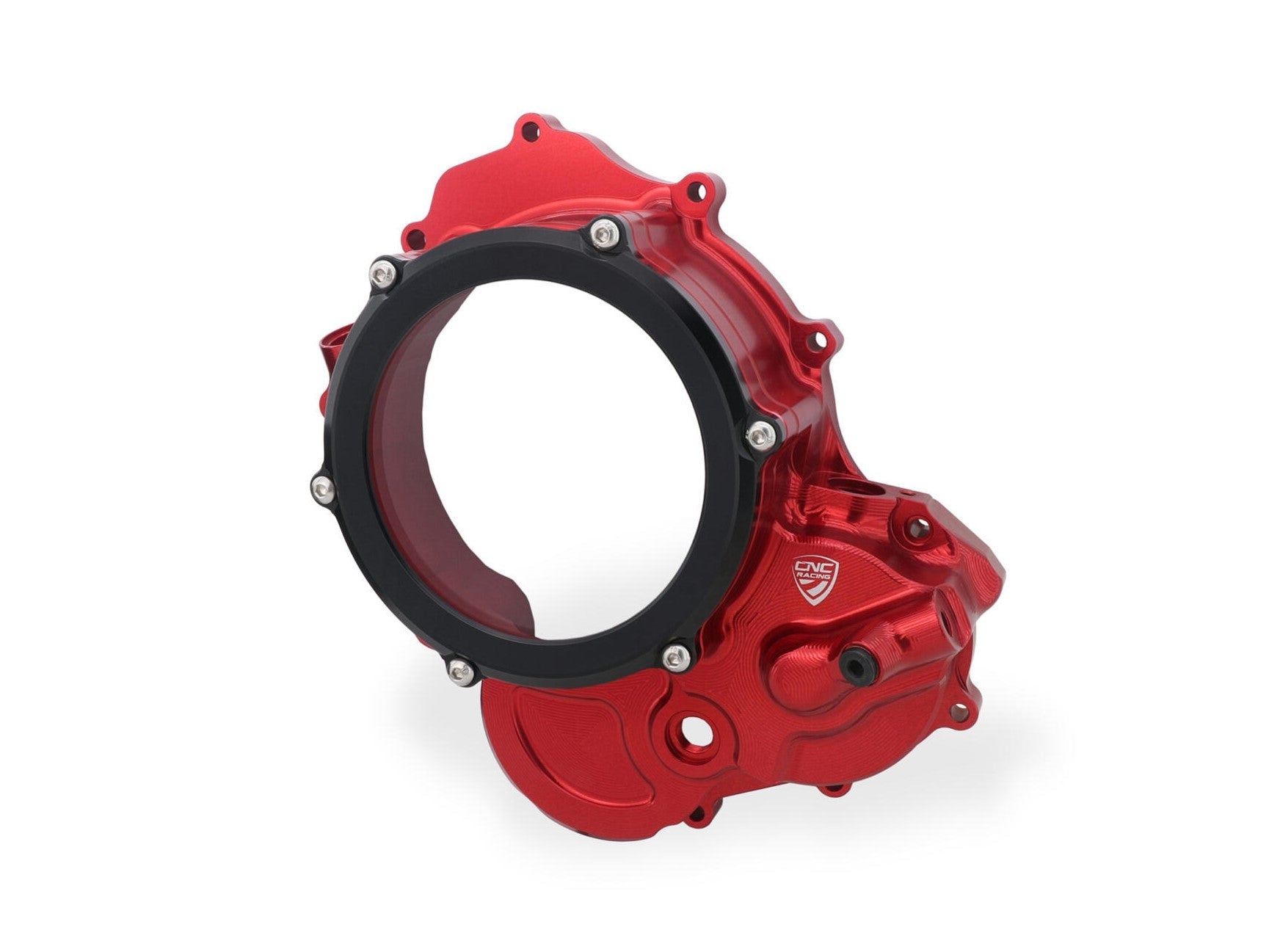 CNC RACING CA510 Ducati Hypermotard 698 Mono (2024+) Oil Bath Clear Clutch Cover (bi-color) – Accessories in the Motodeal Motorcycle Aftermarket Accessories and Parts Online Shop