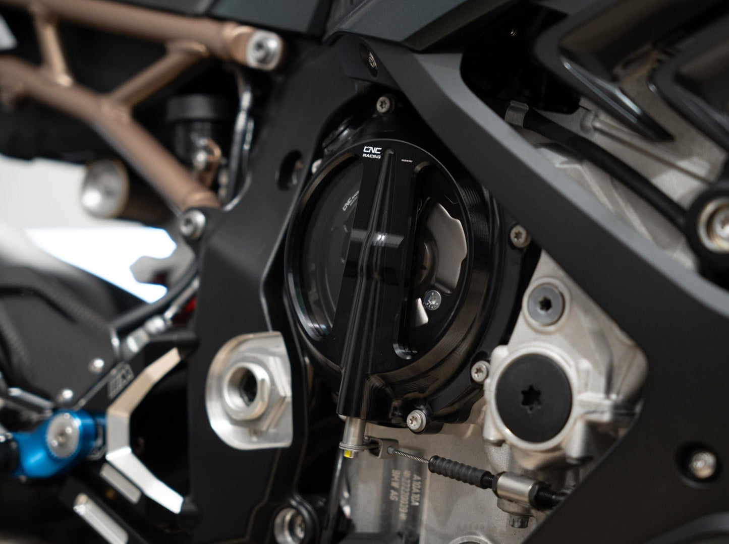 CA801 - CNC RACING BMW M series / S series (2019+) Clear Clutch Cover (cable control) – Accessories in the Motodeal Motorcycle Aftermarket Accessories and Parts Online Shop