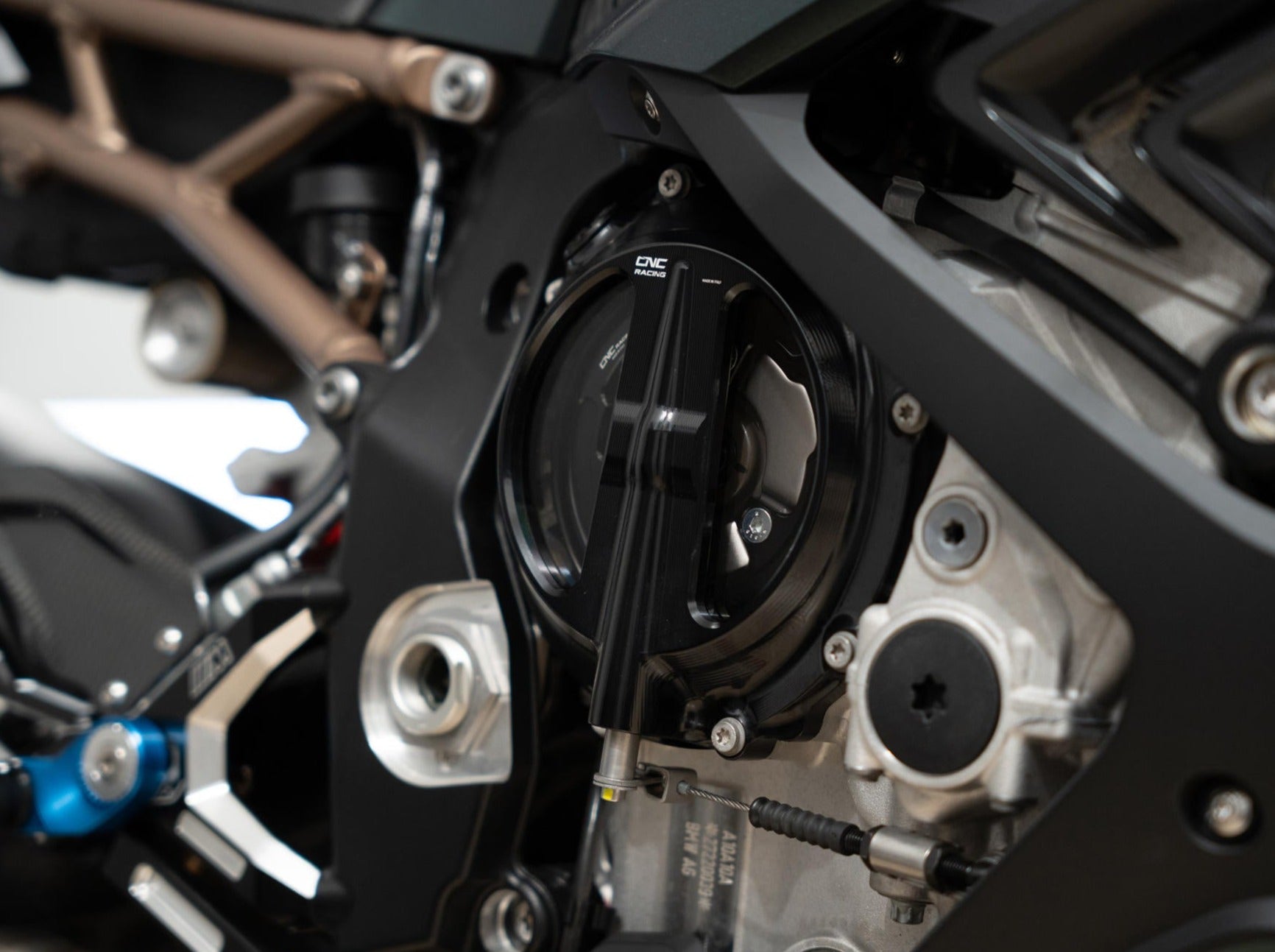 CA801 - CNC RACING BMW M series / S series (2019+) Clear Clutch Cover (cable control) – Accessories in the Motodeal Motorcycle Aftermarket Accessories and Parts Online Shop