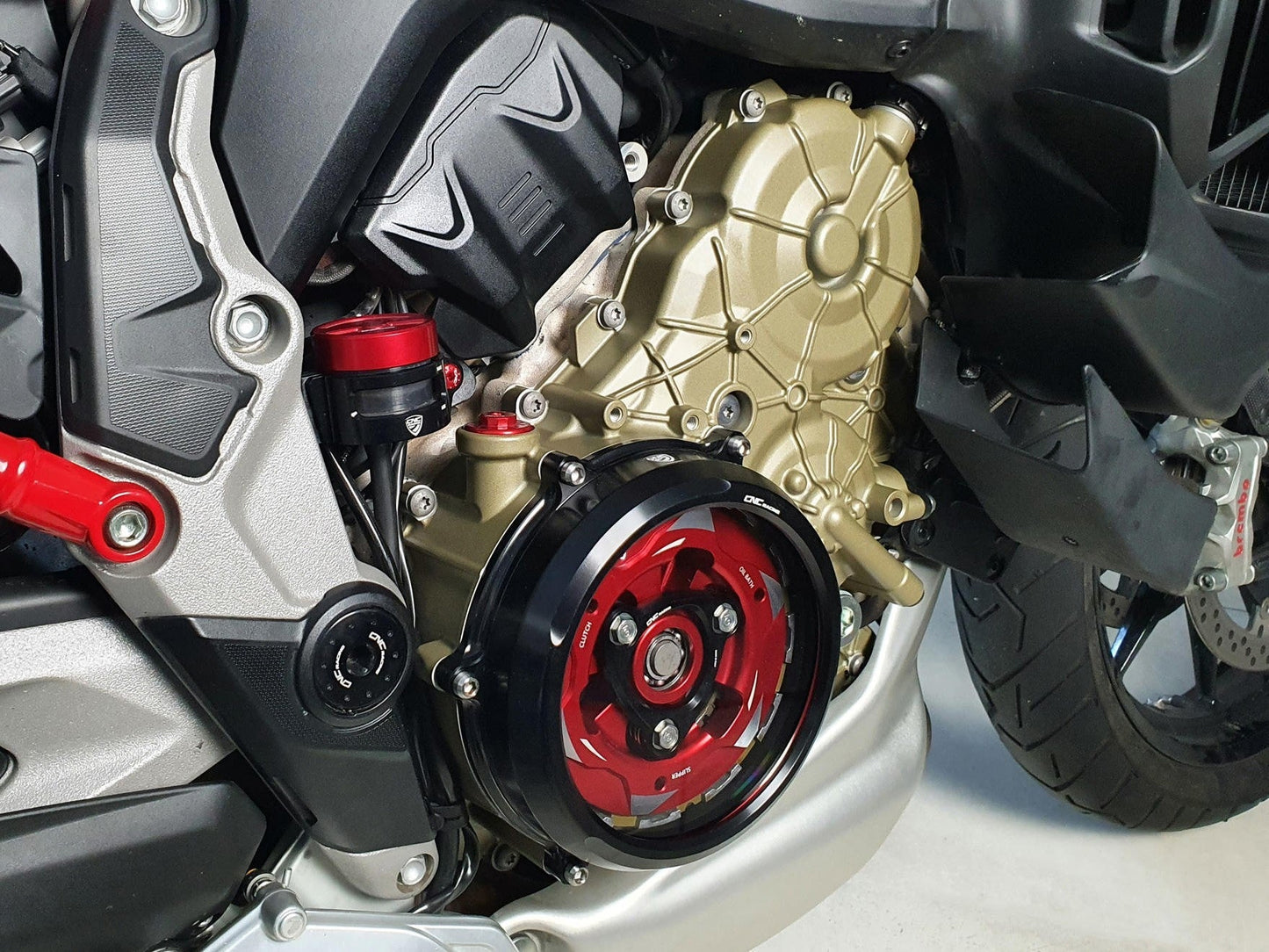 CA210 - CNC RACING Ducati Diavel V4 / Multistrada V4 Clear Clutch Cover + Conversion Kit – Accessories in the Motodeal Motorcycle Aftermarket Accessories and Parts Online Shop