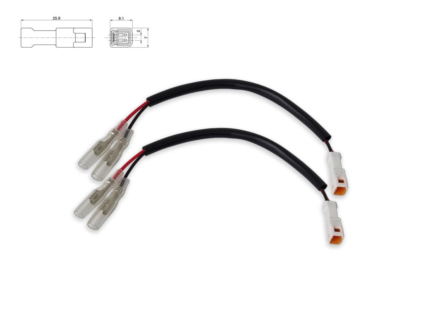 CB006 - CNC RACING Ducati DesertX / Multistrada V4 Indicators Cable Plugs Kit – Accessories in the Motodeal Motorcycle Aftermarket Accessories and Parts Online Shop