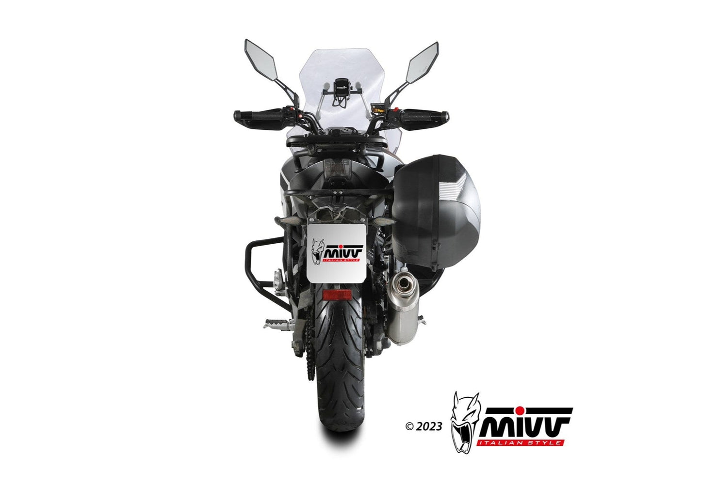 MIVV CF.002 CF MOTO 650MT ( 2021+ ) Slip-on Exhaust "Oval" (stainless steel; approved) – Accessories in the 2WheelsHero Motorcycle Aftermarket Accessories and Parts Online Shop