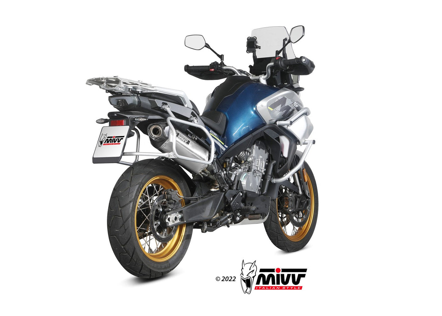 MIVV CF.001 CF MOTO 800MT ( 2022+ ) Slip-on Exhaust "Speed Edge" (stainless steel; approved) – Accessories in the 2WheelsHero Motorcycle Aftermarket Accessories and Parts Online Shop
