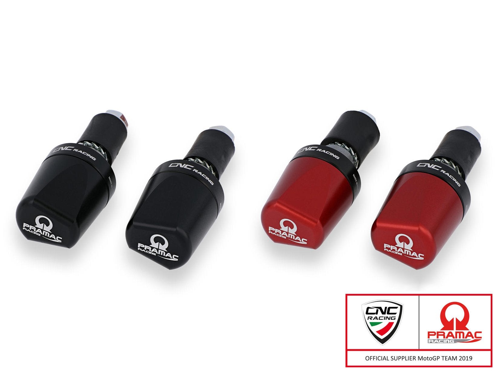 CM236PR - CNC RACING MV Agusta Handlebar End Weights "Look" (Pramac Racing Limited Edition) – Accessories in the Motodeal Motorcycle Aftermarket Accessories and Parts Online Shop