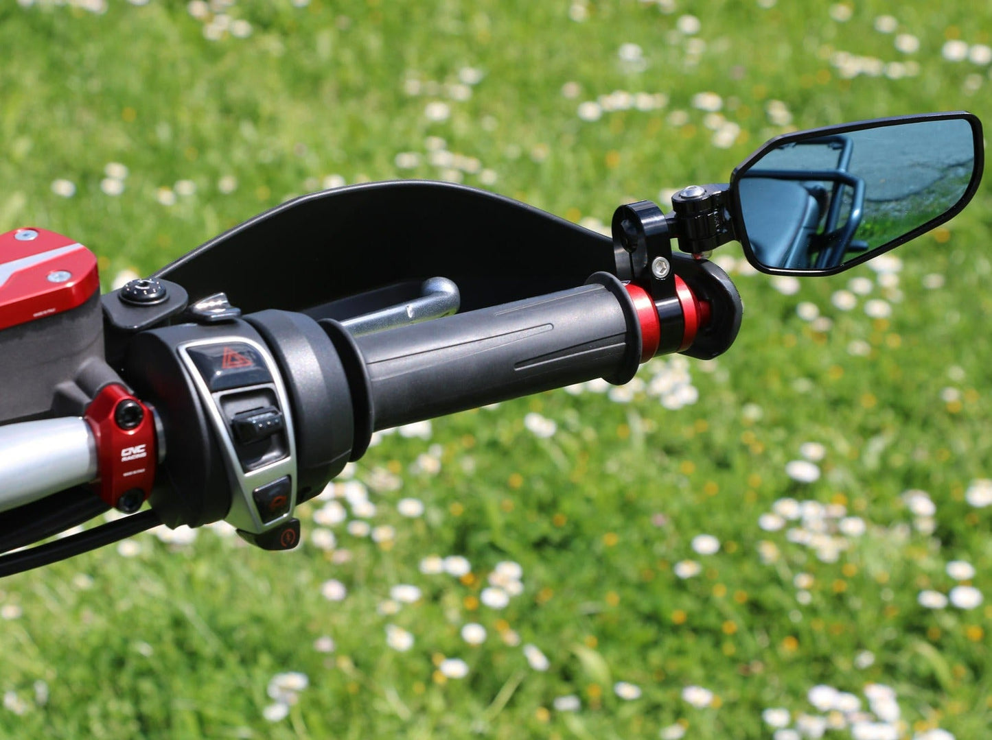 CM243 - CNC RACING Moto Guzzi V85 TT (2019+) Handlebar Ends – Accessories in the Motodeal Motorcycle Aftermarket Accessories and Parts Online Shop