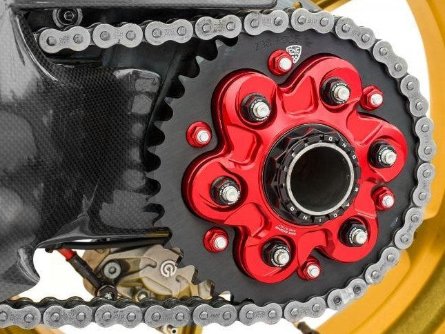 CNC RACING Ducati Panigale 1199 / 1299 / V2 / Streetfighter Full Rear Sprocket Kit – Accessories in the Motodeal Motorcycle Aftermarket Accessories and Parts Online Shop