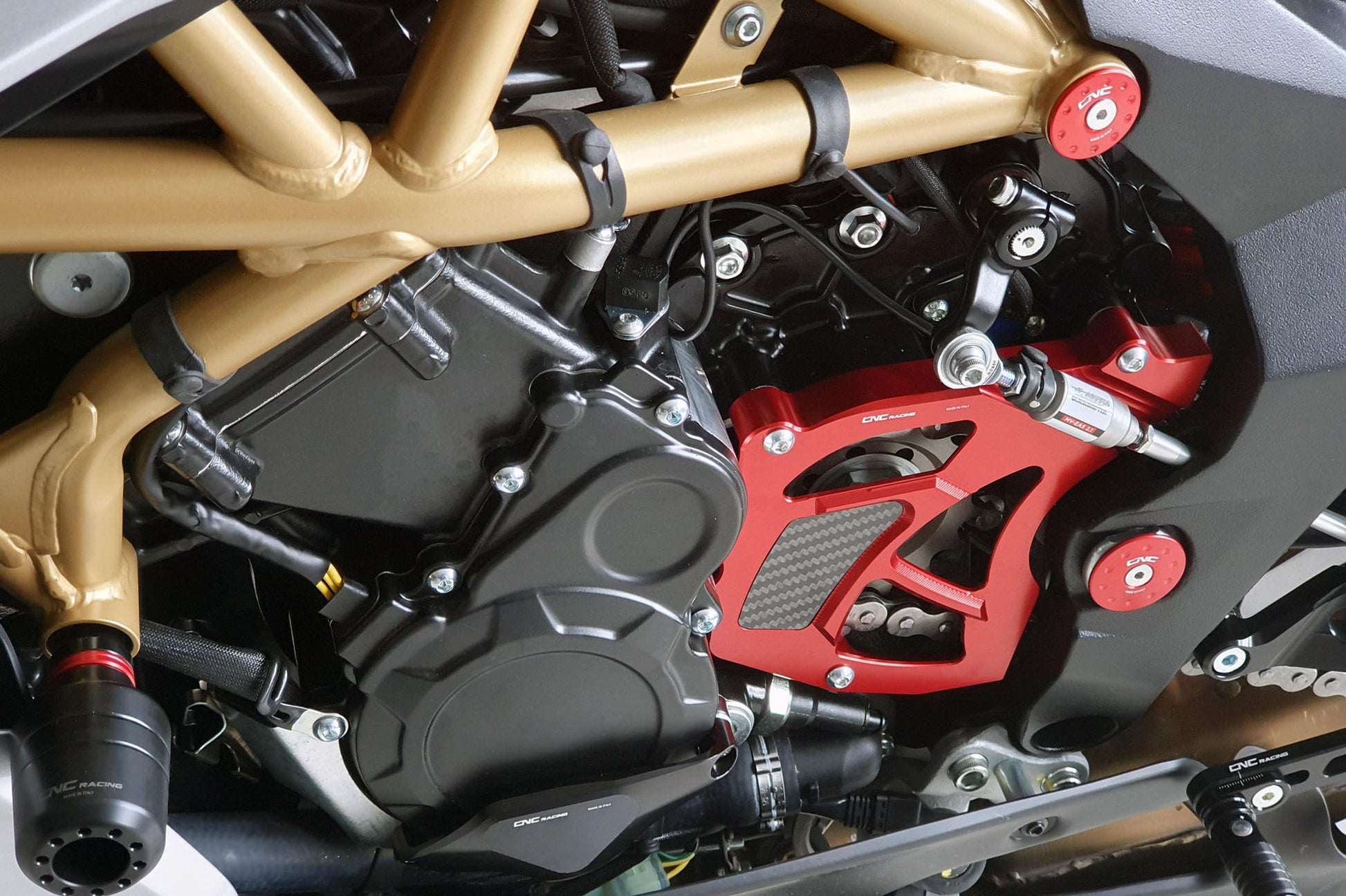 CP153 - CNC RACING MV Agusta Sprocket Cover – Accessories in the Motodeal Motorcycle Aftermarket Accessories and Parts Online Shop