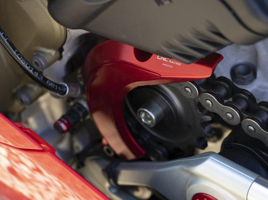 CP172 - CNC RACING Ducati Panigale V4 / Streetfighter V4 Front Sprocket Cover – Accessories in the Motodeal Motorcycle Aftermarket Accessories and Parts Online Shop