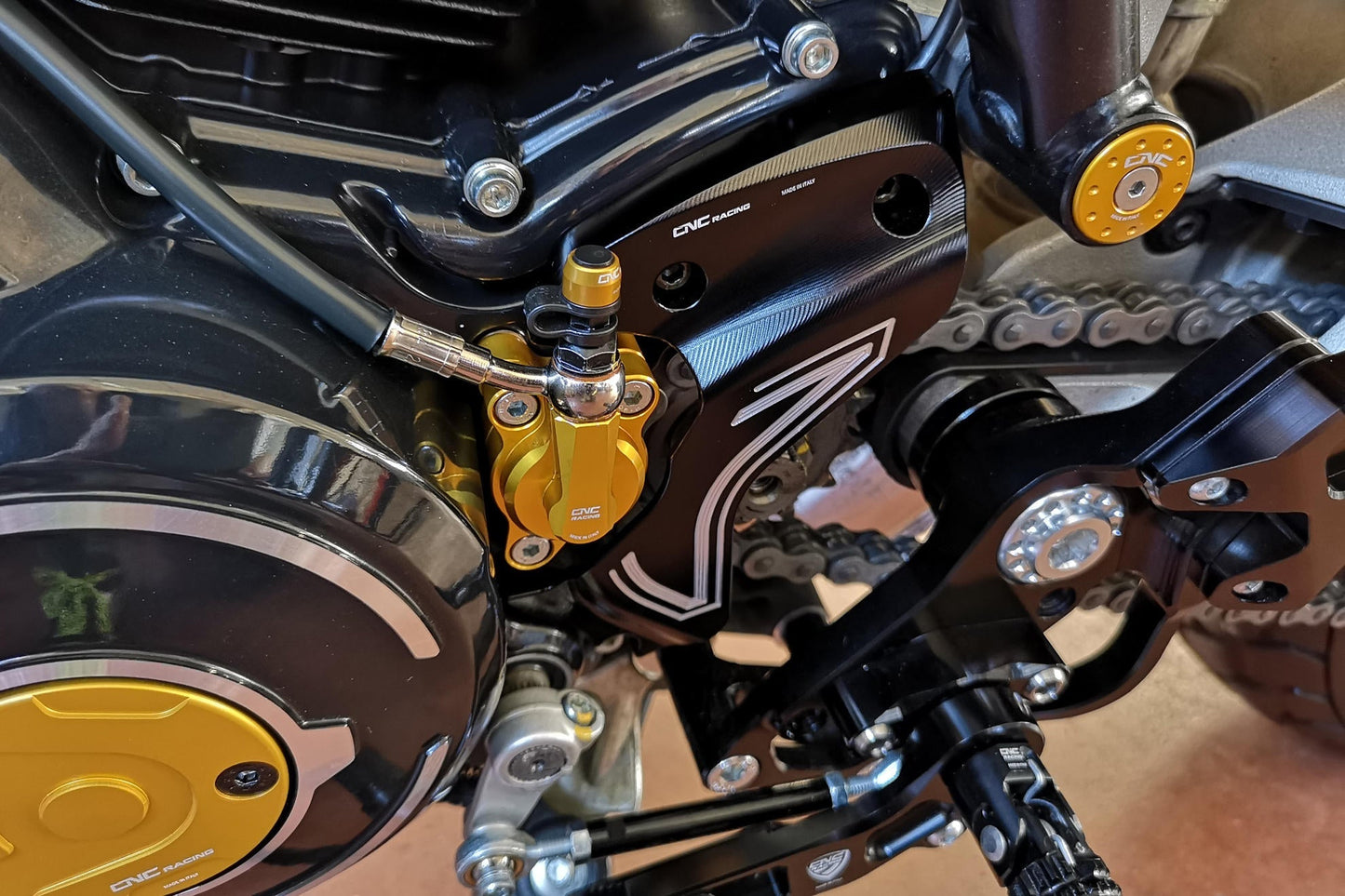 CP174 - CNC RACING Ducati Front Sprocket Cover – Accessories in the Motodeal Motorcycle Aftermarket Accessories and Parts Online Shop