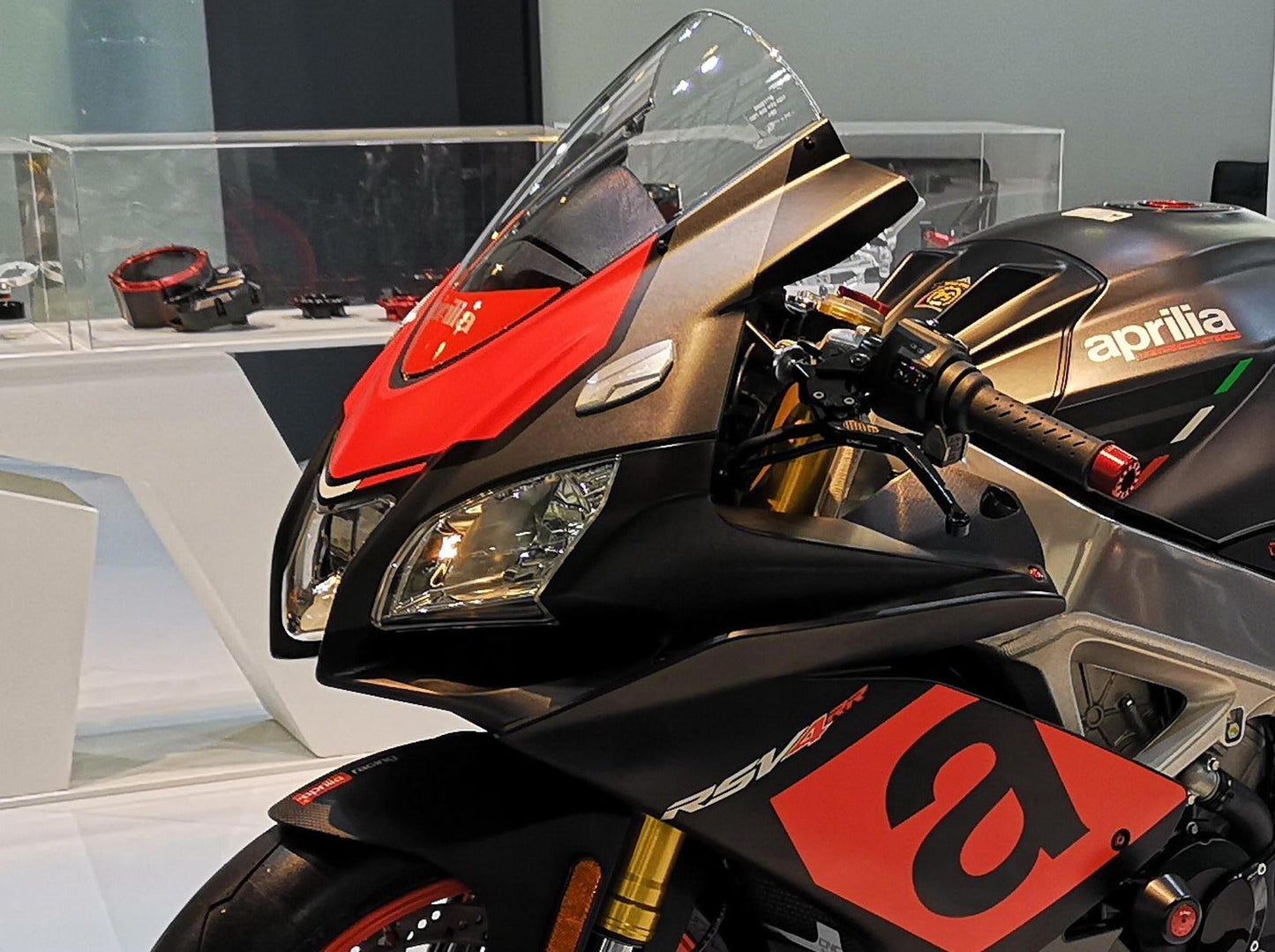 CS805 - CNC RACING Aprilia RSV4 (15/24) Mirror Block-off Plates – Accessories in the Motodeal Motorcycle Aftermarket Accessories and Parts Online Shop