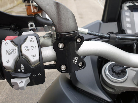CV018 - CNC RACING Ducati Multistrada Mirror Mount Clamp (left) – Accessories in the Motodeal Motorcycle Aftermarket Accessories and Parts Online Shop