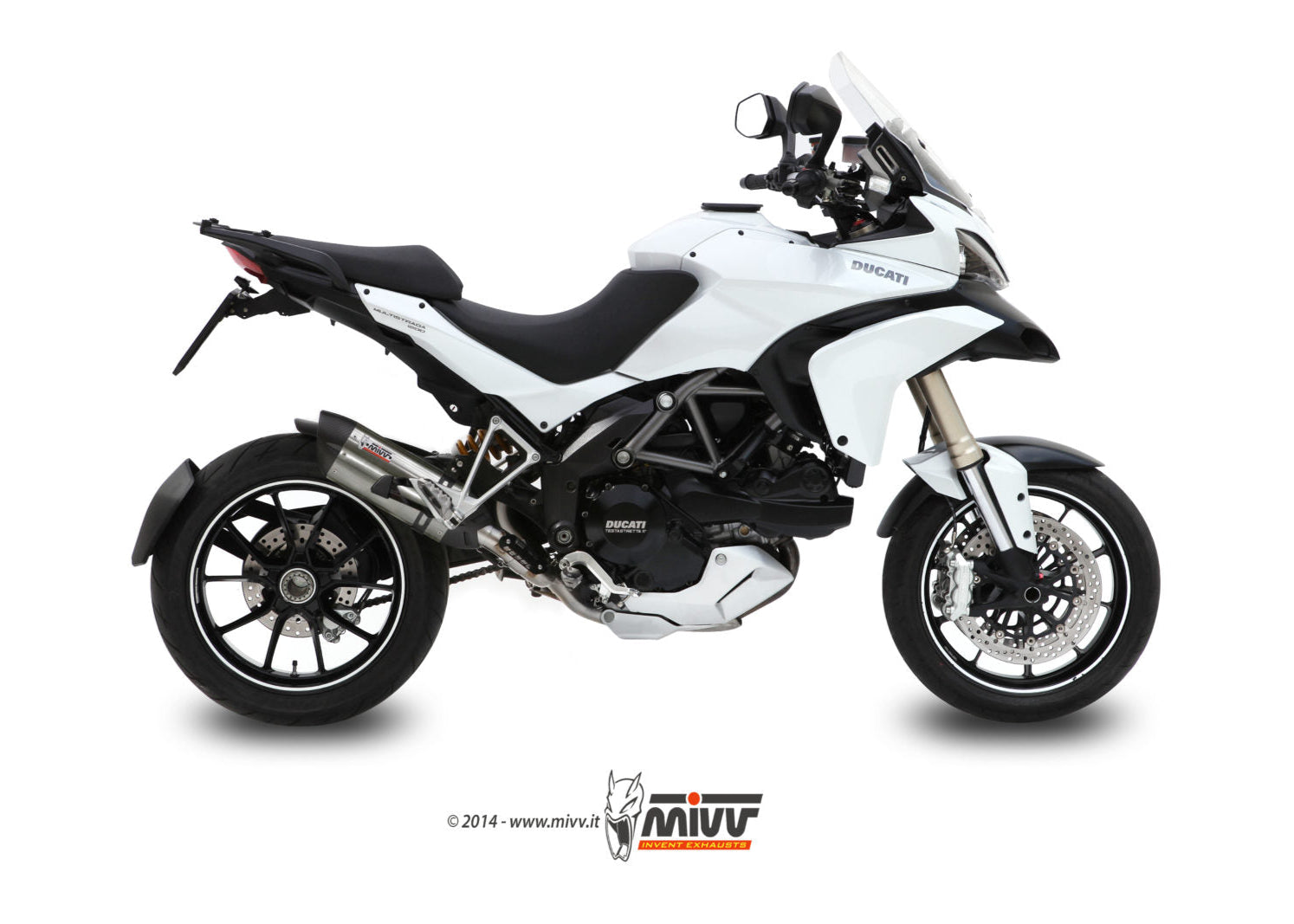 MIVV D.027 Ducati Multistrada 1200 (10/14) Slip-on Exhaust "Suono" (stainless steel; approved) – Accessories in the 2WheelsHero Motorcycle Aftermarket Accessories and Parts Online Shop