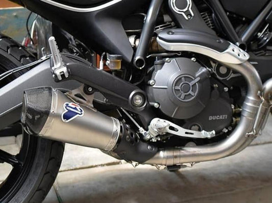 TERMIGNONI 023TRB / 053TRB Ducati Scrambler 800 (15/22) Titanium Slip-on Exhaust (racing; polished) – Accessories in Desmoheart – an Motorcycle Aftermarket Parts & Accessories Online Shop