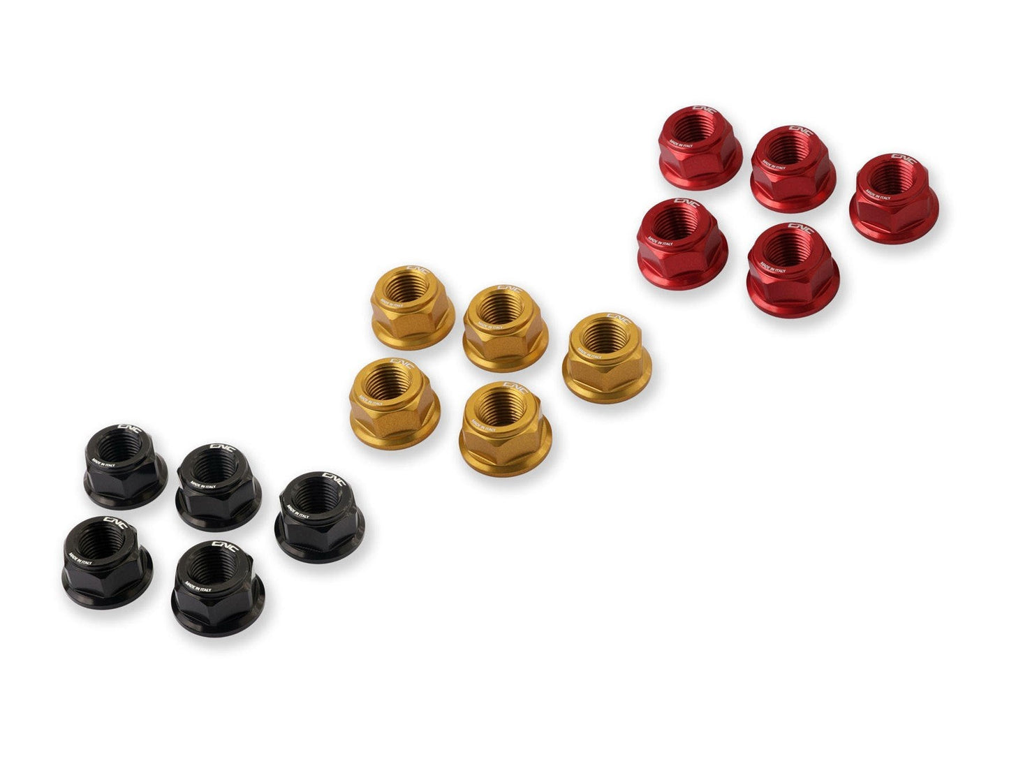 DA386 - CNC RACING Ducati Hypermotard / Streetfighter Rear Sprocket Nuts (M10x1.0) – Accessories in the Motodeal Motorcycle Aftermarket Accessories and Parts Online Shop