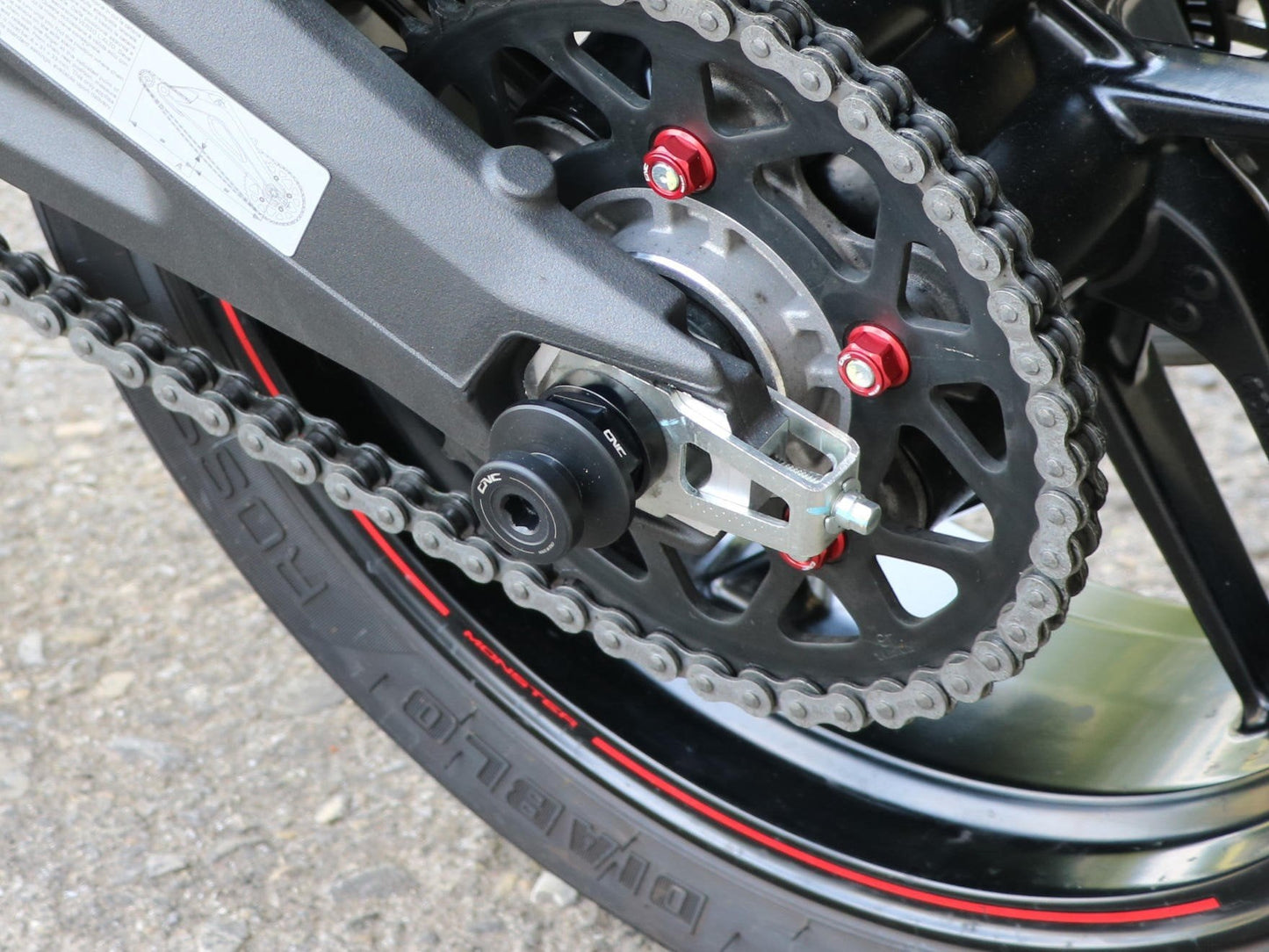 DA383 - CNC RACING Ducati Rear Sprocket Nuts (M10x1.25) – Accessories in the Motodeal Motorcycle Aftermarket Accessories and Parts Online Shop