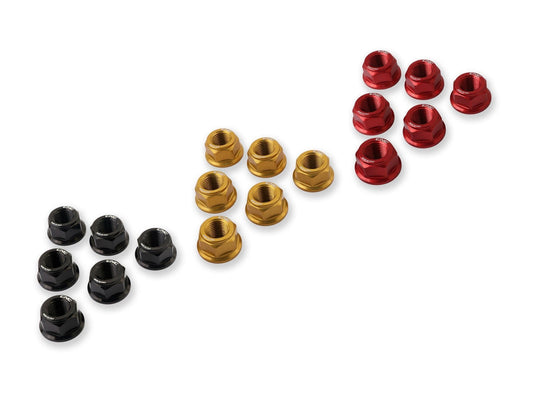 DA387 - CNC RACING Ducati / Kawasaki Gear Ring Nuts set (M10x1.25) – Accessories in the Motodeal Motorcycle Aftermarket Accessories and Parts Online Shop