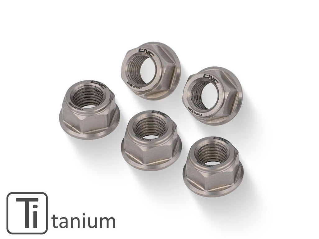 DA385X - CNC RACING Ducati Titanium Gear Ring Nuts (M8x1.25) – Accessories in the Motodeal Motorcycle Aftermarket Accessories and Parts Online Shop