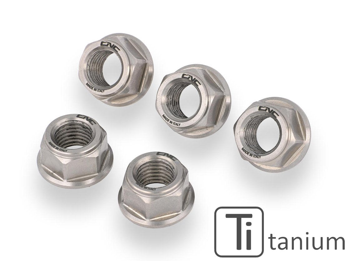 DA386X - CNC RACING Ducati Titanium Rear Sprocket Nuts (M10x1.0) – Accessories in the Motodeal Motorcycle Aftermarket Accessories and Parts Online Shop