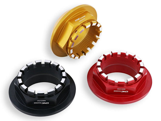 DA503 - CNC RACING Ducati Rear Wheel Nut bi-color (right) – Accessories in the Motodeal Motorcycle Aftermarket Accessories and Parts Online Shop