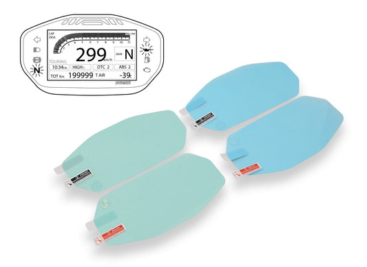 DP004 - CNC RACING Ducati Dashboard Screen Protectors kit – Accessories in the Motodeal Motorcycle Aftermarket Accessories and Parts Online Shop