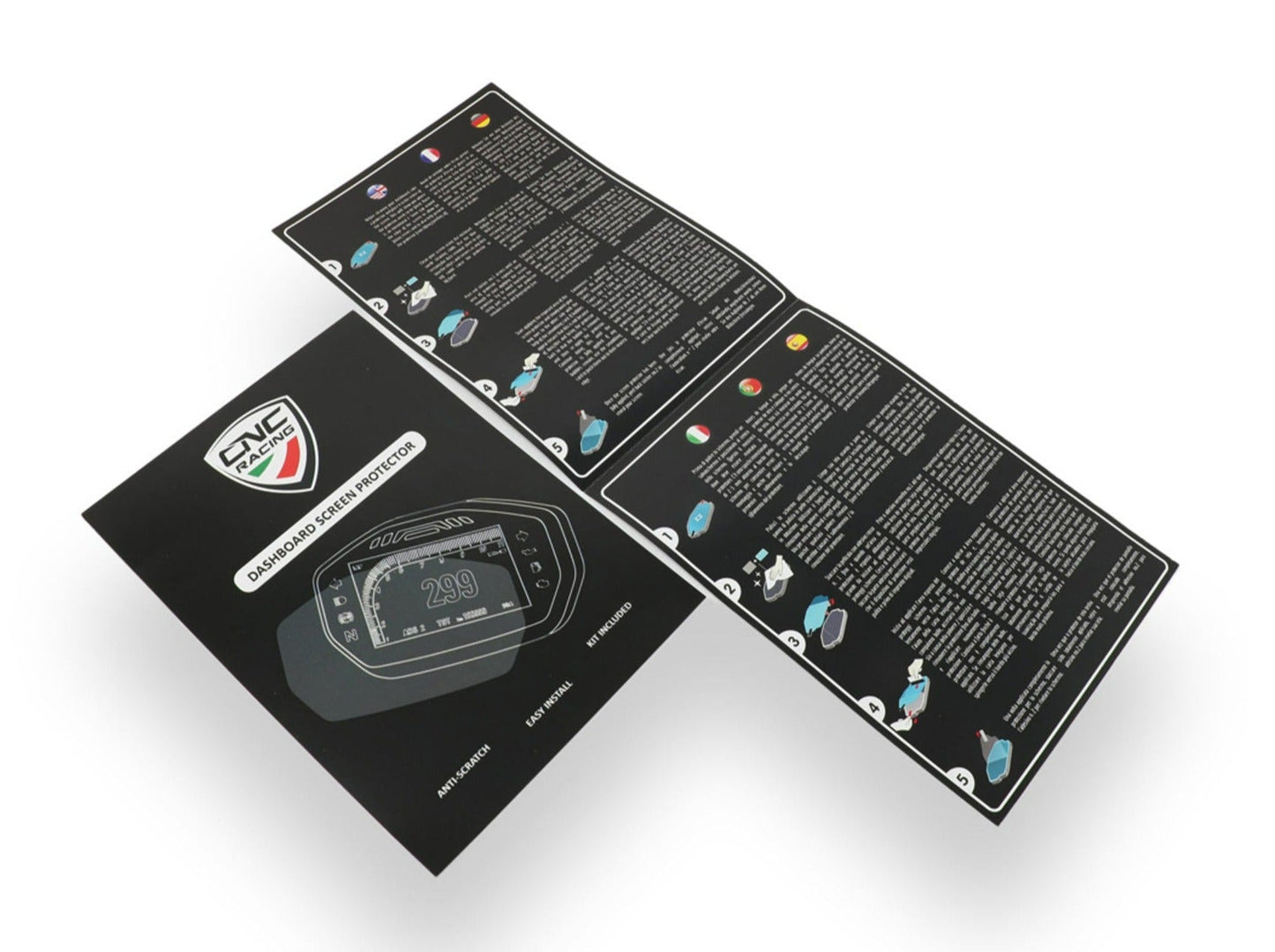DP022 - CNC RACING Aprilia RSV4 / Tuono V4 (21/22) Dashboard Screen Protectors kit – Accessories in the Motodeal Motorcycle Aftermarket Accessories and Parts Online Shop