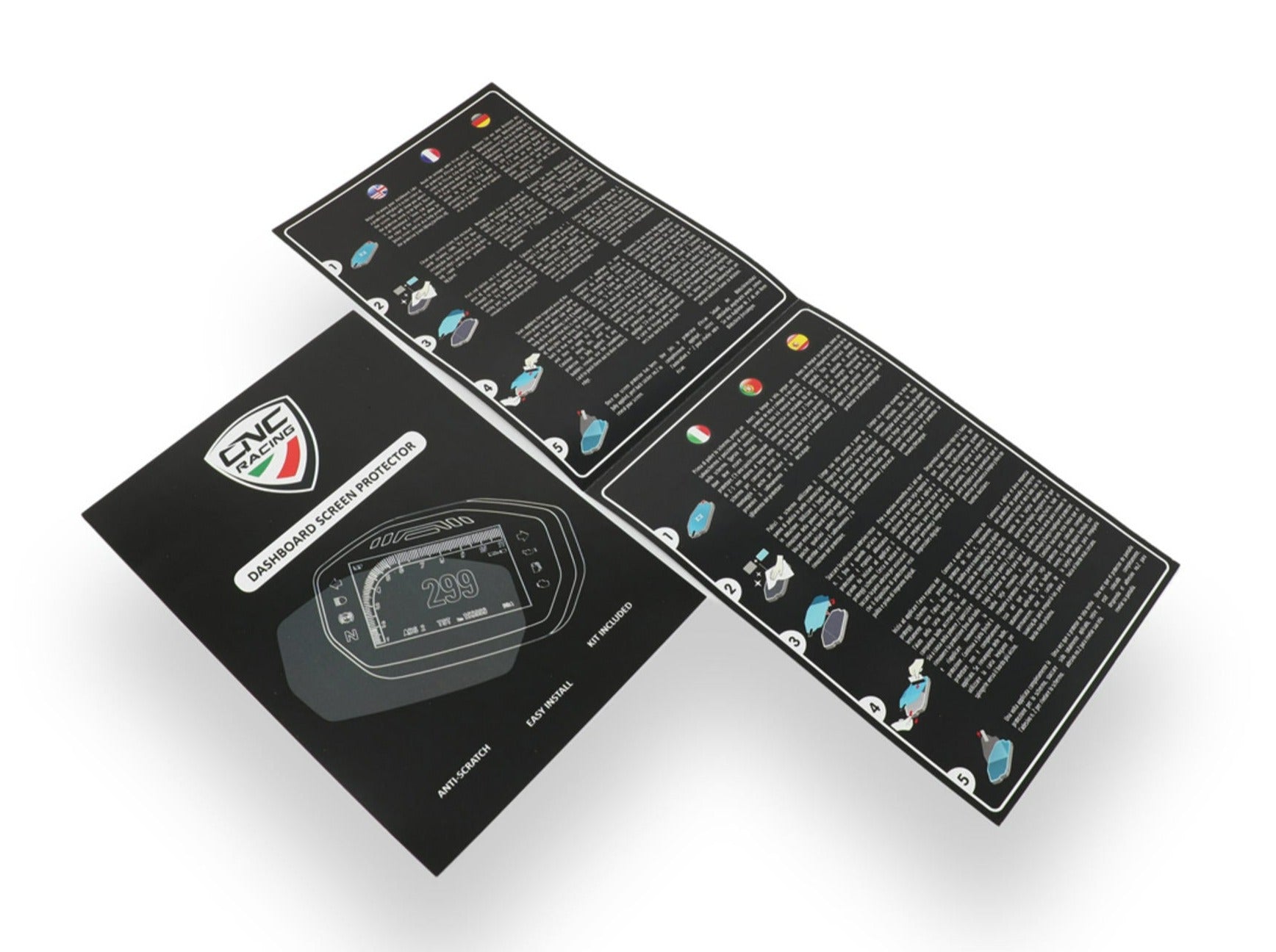 DP022 - CNC RACING Aprilia RSV4 / Tuono V4 (21/22) Dashboard Screen Protectors kit – Accessories in the Motodeal Motorcycle Aftermarket Accessories and Parts Online Shop