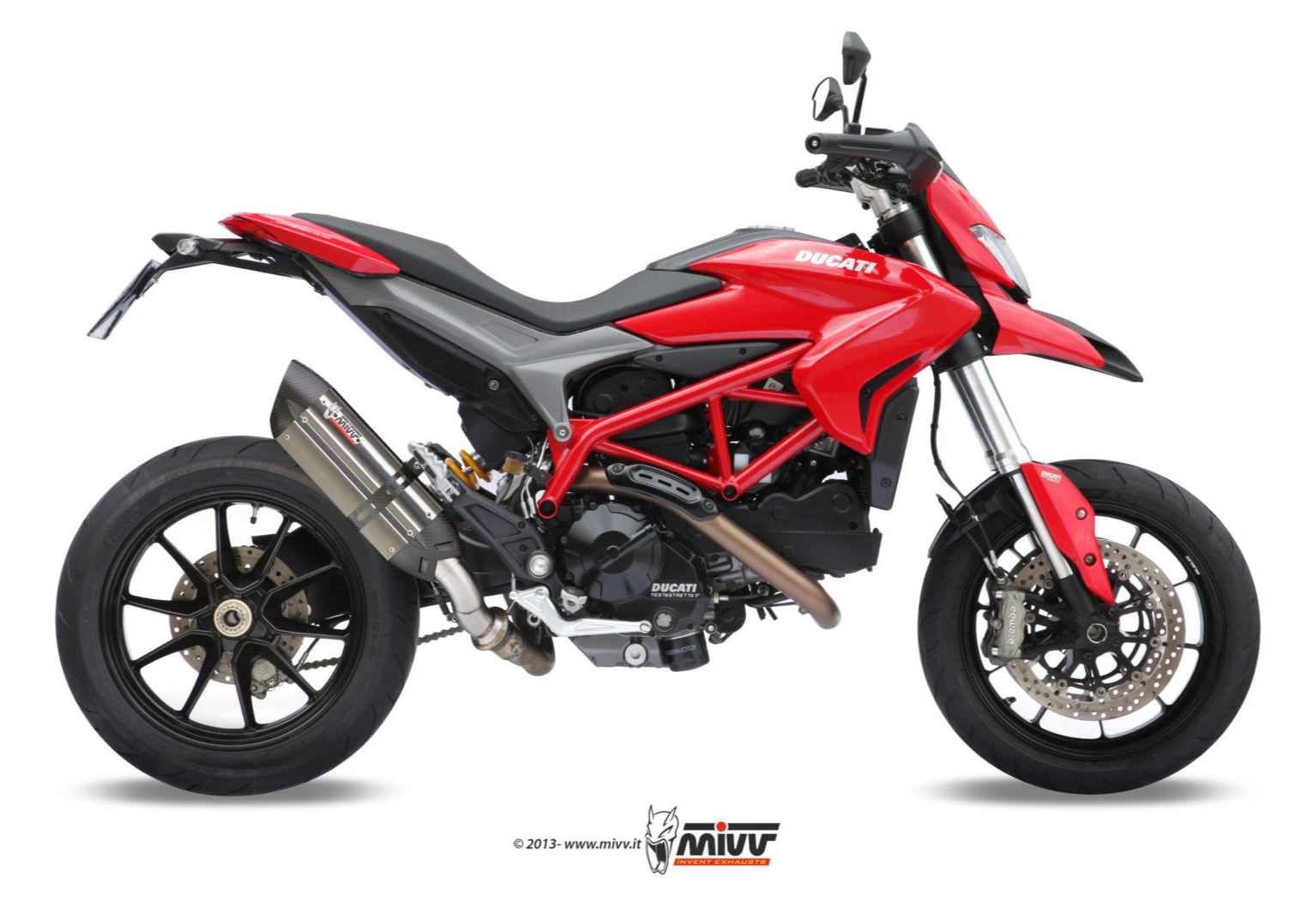MIVV D.029 Ducati Hypermotard 821 (13/15) Slip-on Exhaust "Suono" (stainless steel; approved) – Accessories in the 2WheelsHero Motorcycle Aftermarket Accessories and Parts Online Shop