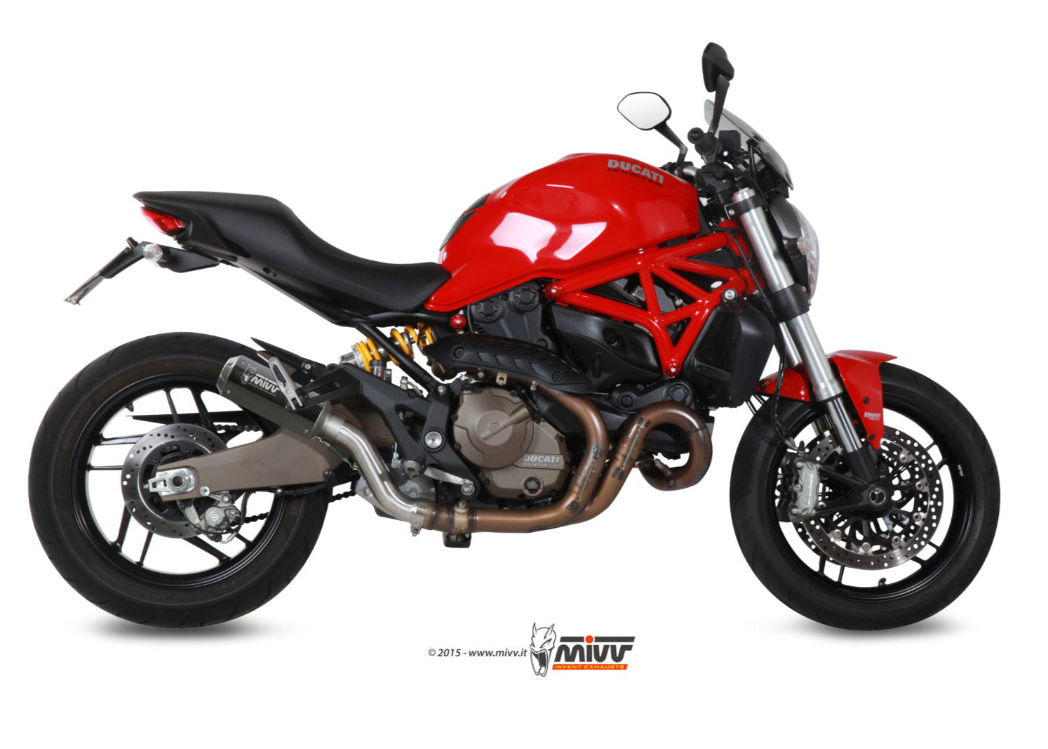MIVV D.030 Ducati Monster 821 (14/17) Slip-on Exhaust "MK3" (carbon; not approved) – Accessories in the 2WheelsHero Motorcycle Aftermarket Accessories and Parts Online Shop
