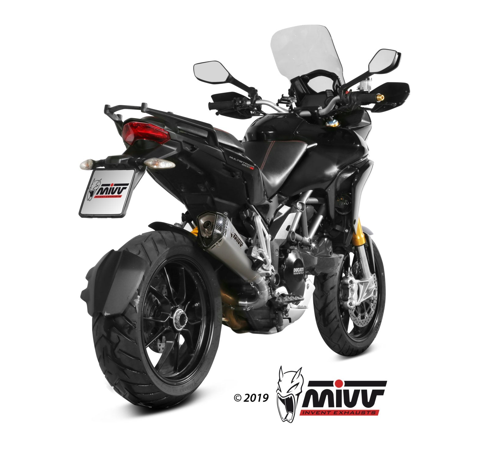MIVV D.027 Ducati Multistrada 1200 (10/14) Slip-on Exhaust "Delta Race" (stainless steel; approved) – Accessories in the 2WheelsHero Motorcycle Aftermarket Accessories and Parts Online Shop