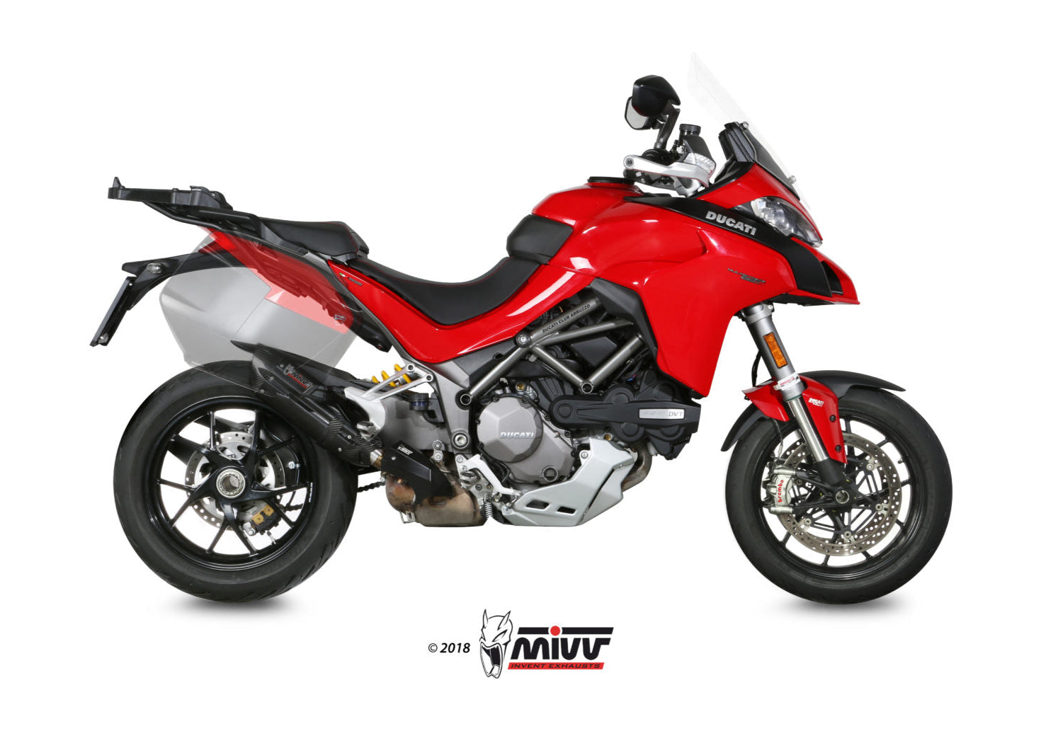 MIVV D.034 Ducati Multistrada 1200 (15/17) Slip-on Exhaust "Suono" (black; approved) – Accessories in the 2WheelsHero Motorcycle Aftermarket Accessories and Parts Online Shop