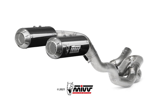 MIVV R.DU.0005 Ducati Panigale V4 (18/22) Full System High Exhaust (titanium; not approved) – Accessories in the 2WheelsHero Motorcycle Aftermarket Accessories and Parts Online Shop