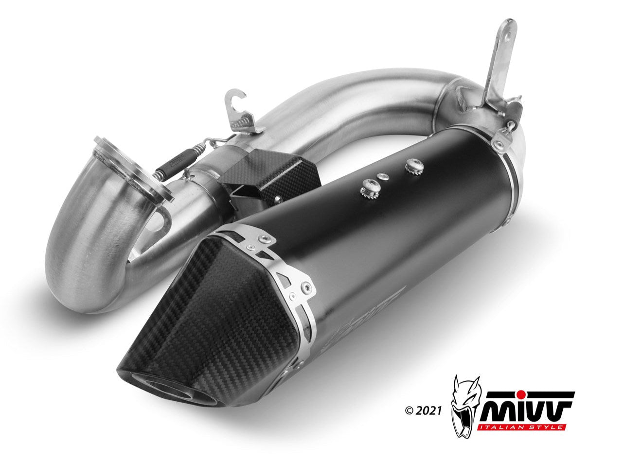 MIVV D.046 Ducati Panigale V2 (2020+) Slip-on Exhaust "Delta Race" (black steel; approved) – Accessories in the 2WheelsHero Motorcycle Aftermarket Accessories and Parts Online Shop